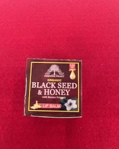 A box of black seed and honey.