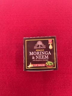 A box of organic moringa and neem tea.