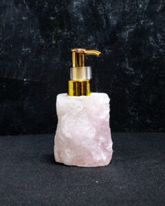 Rose Quartz Soap Dispenser