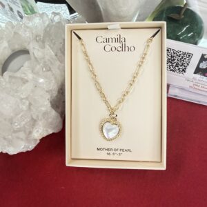 Mother of Pearl Gold Plated Necklace